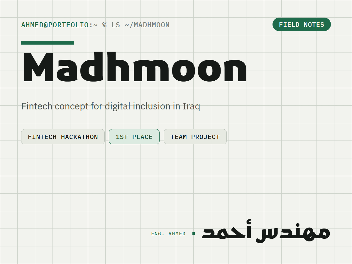 Madhmoon project card