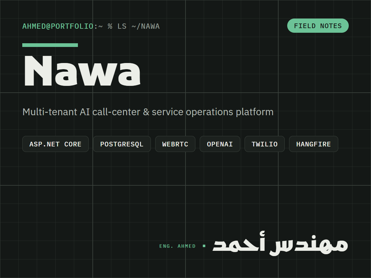 Nawa project card